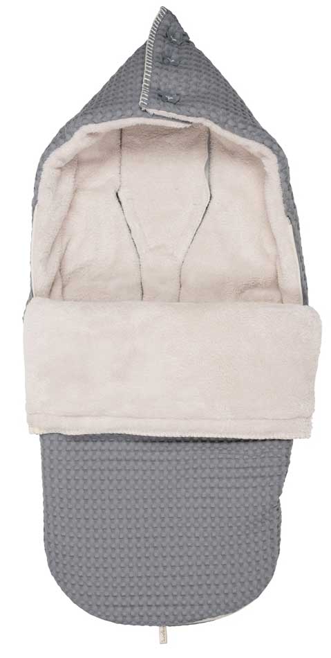 Koeka Buggy Fußsack grau