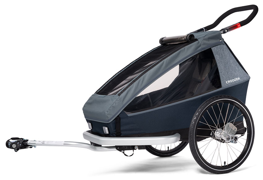 Croozer Kid Vaaya 1 Fahrradanhänger Graphite blue