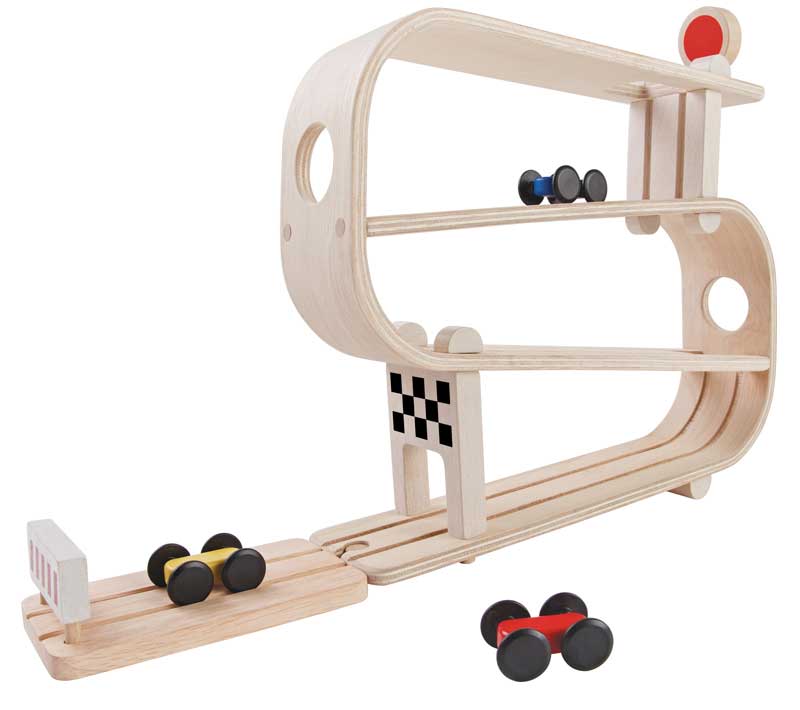 PlanToys Kugelbahn Rampenrenner