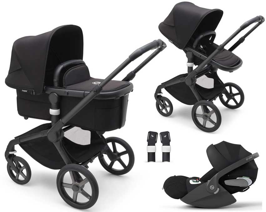 Bugaboo Fox 5 Kinderwagen Set 3-in-1 mit Cybex Cloud T i-Size Babyschale