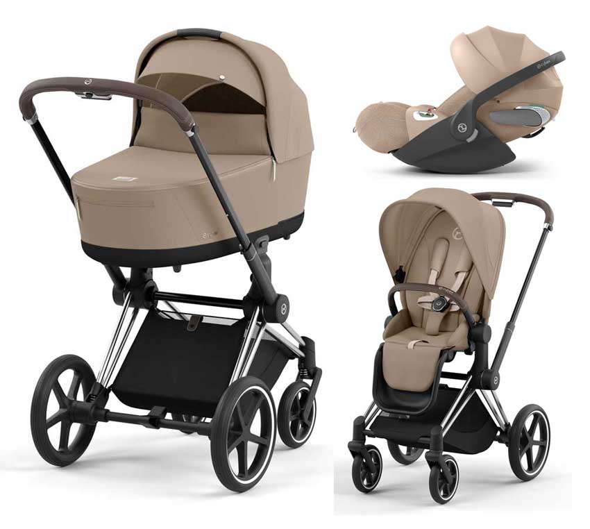 Cybex Priam pram set 3-in-1 with Cloud T i-Size