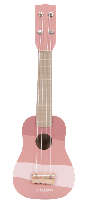 Little Dutch Kindergitarre Rosa