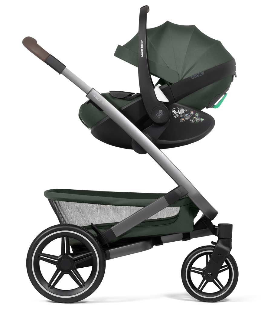 Joolz Maxi Cosi Pepple 360 Pro Babyschale Forest Green auf Joolz Geo 3