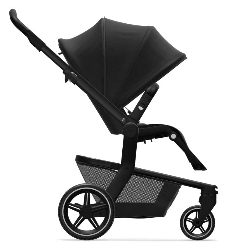 Joolz Hub + Sportkinderwagen Brilliant Black großes Verdeck