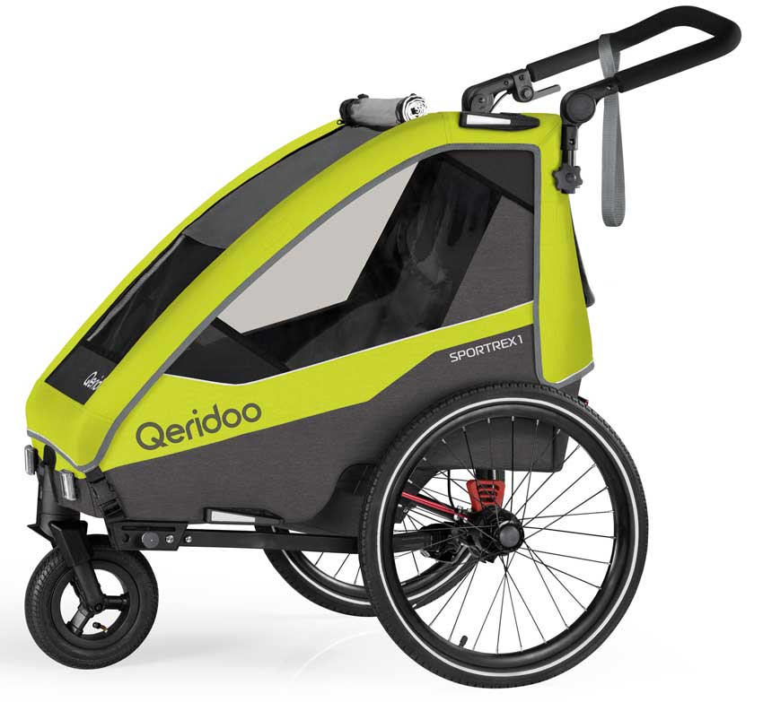 Qeridoo Sportrex 1 Kinderfahrradanhänger