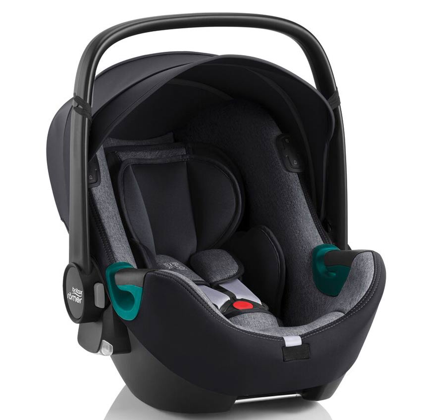 Britax Römer Baby-Safe iSense Babyschale Graphite Marble