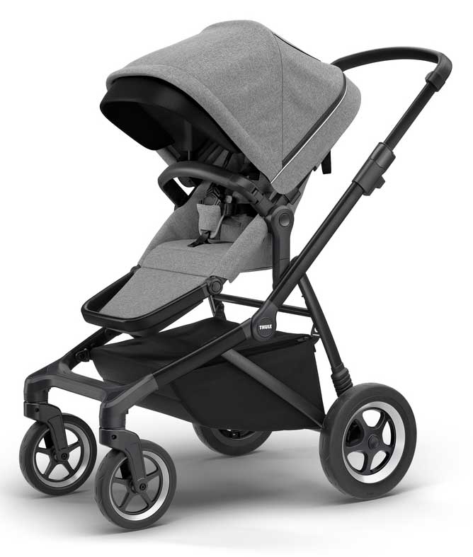 Kinderwagen Thule Sleek grau melange