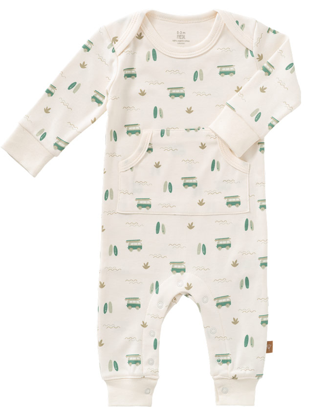 Fresk Baby Bio Strampler Surf Boy