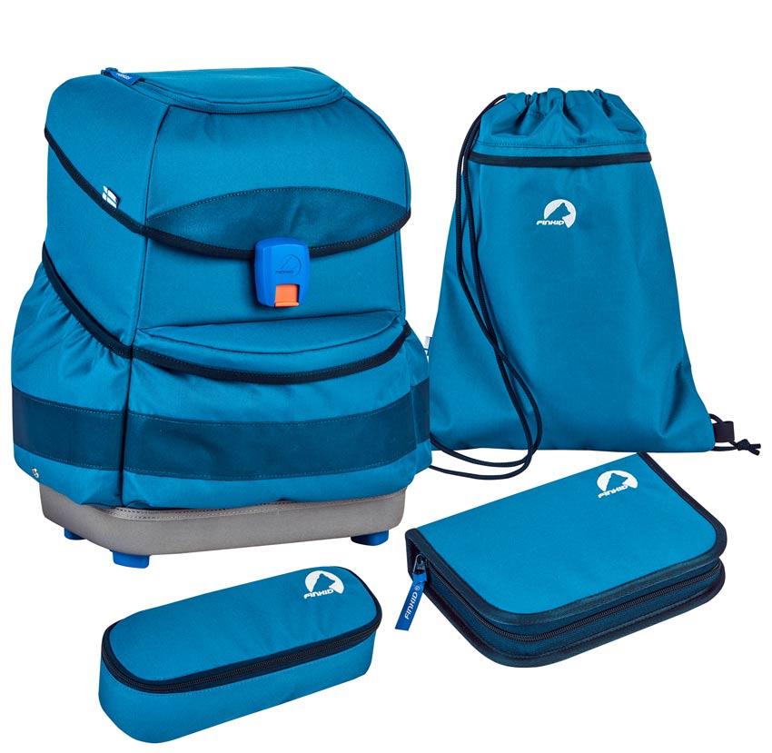 Finkid Schulranzen Set Buddy Seaport/ Navy