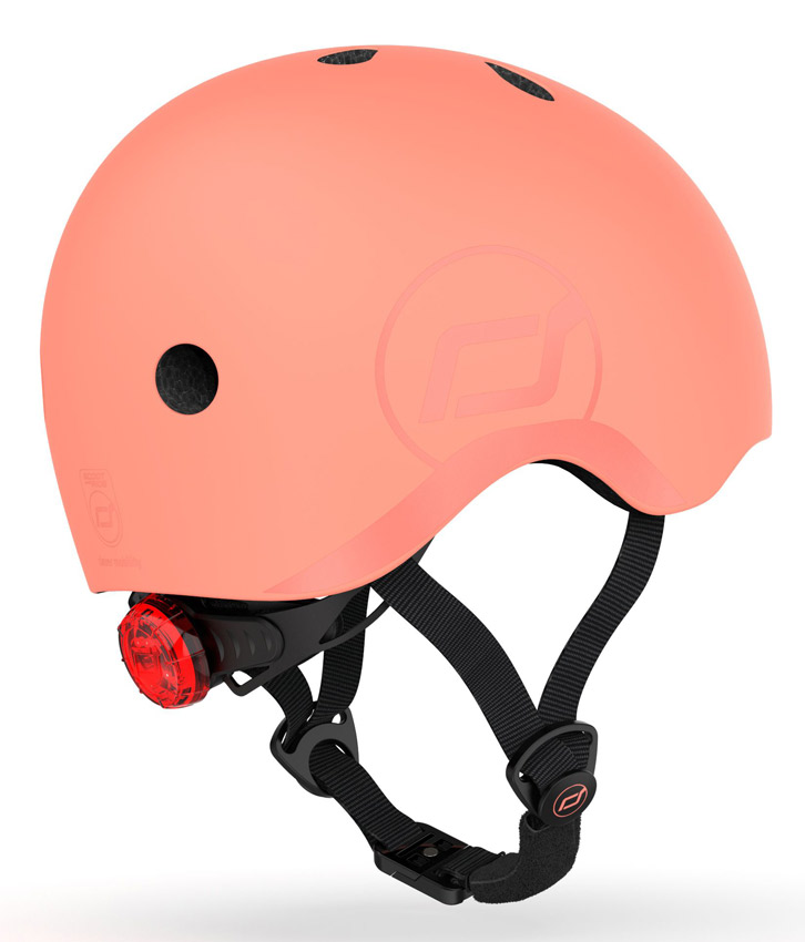 Scoot and Ride Kinder Fahrradhelm S - M Peach