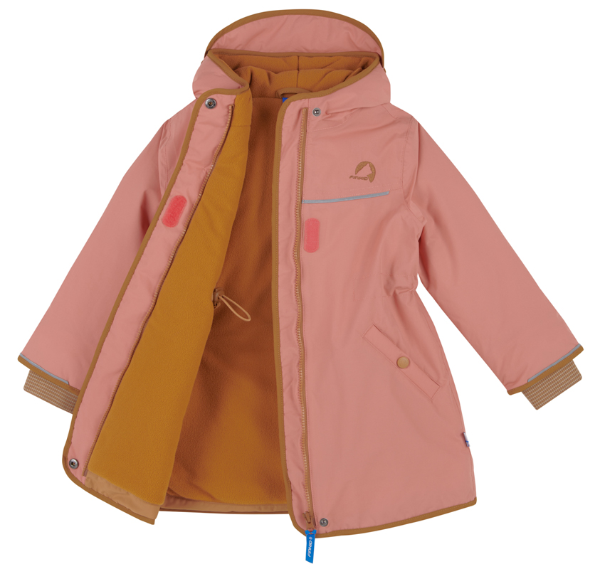 Finkid Mädchen Winterjacke Milla Terracotta Almond