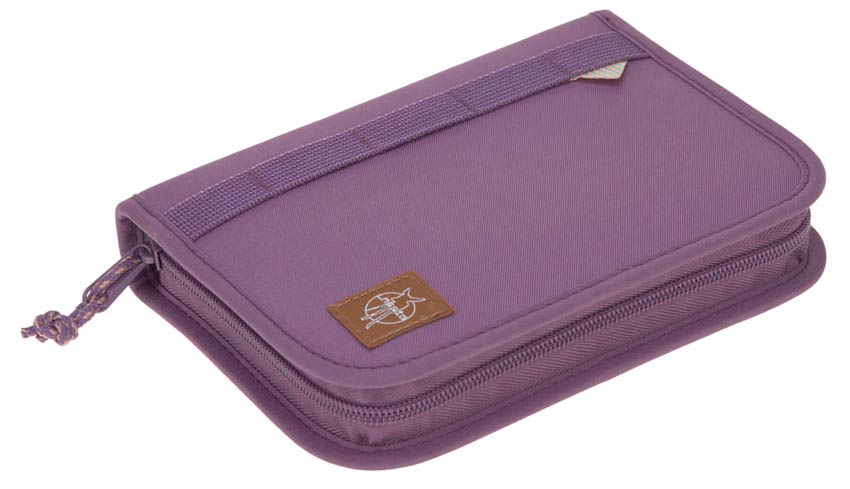 Lassig Schulranzen Set Flexy Unique Purple Federtasche