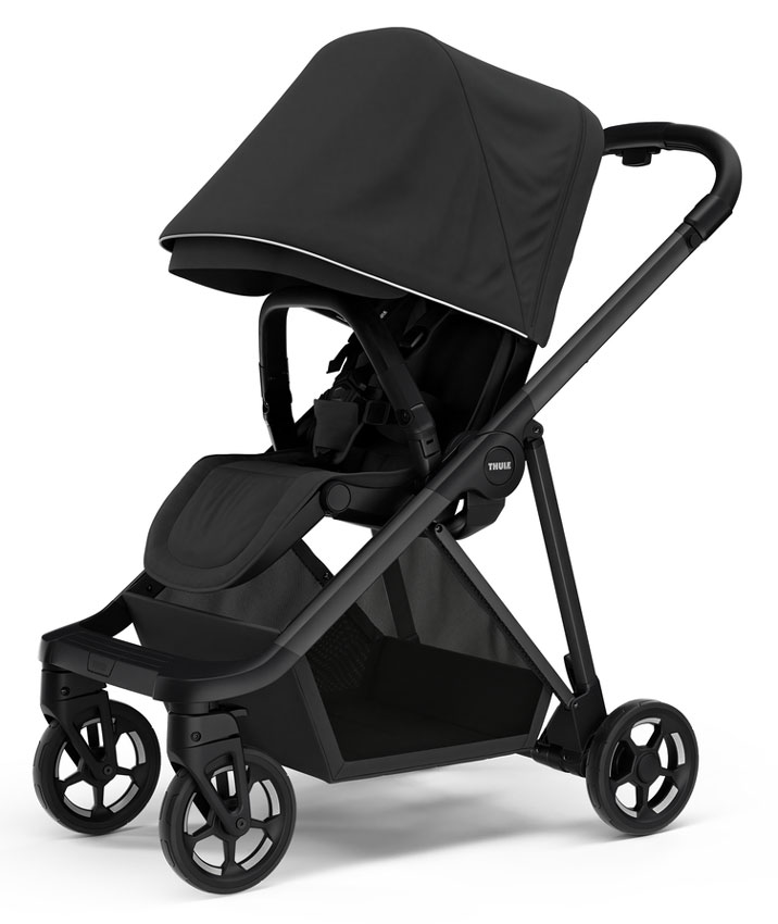 Thule Shine Kinderwagen Black on Black