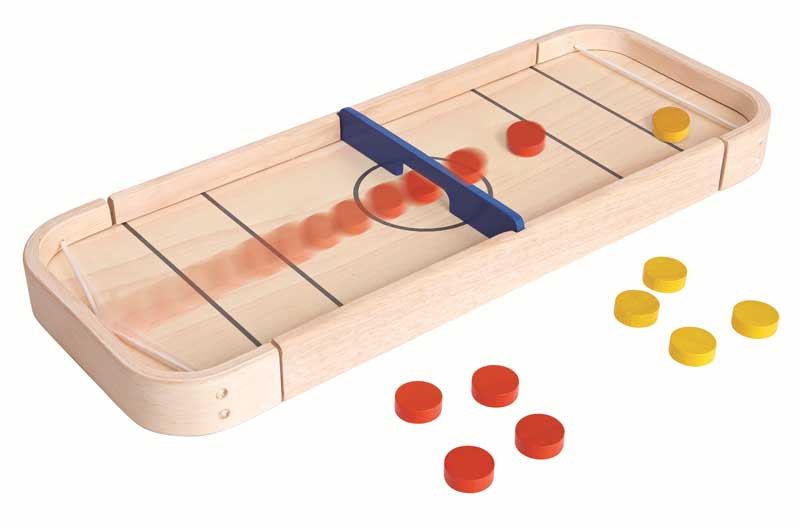 PlanToys 2-in-1-Spiel Shuffleboard