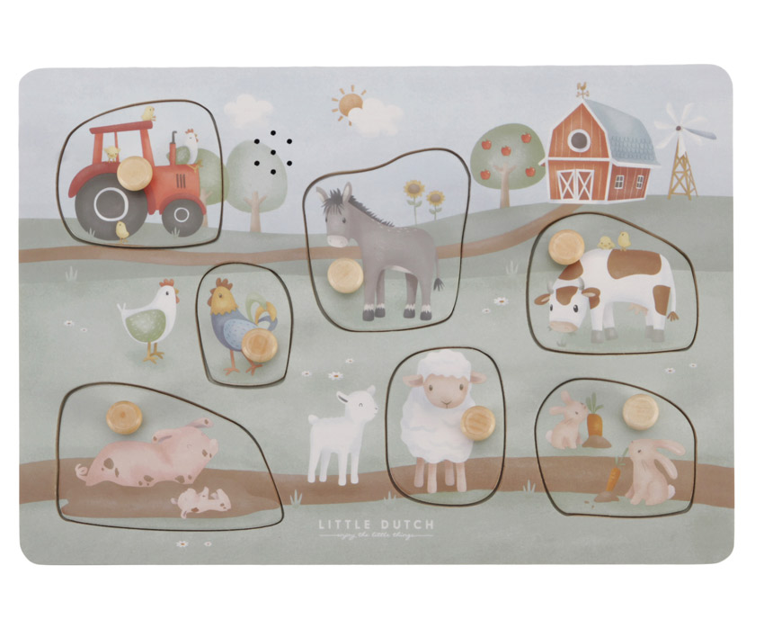 Little Dutch Sound Greif Puzzle Little Farm 