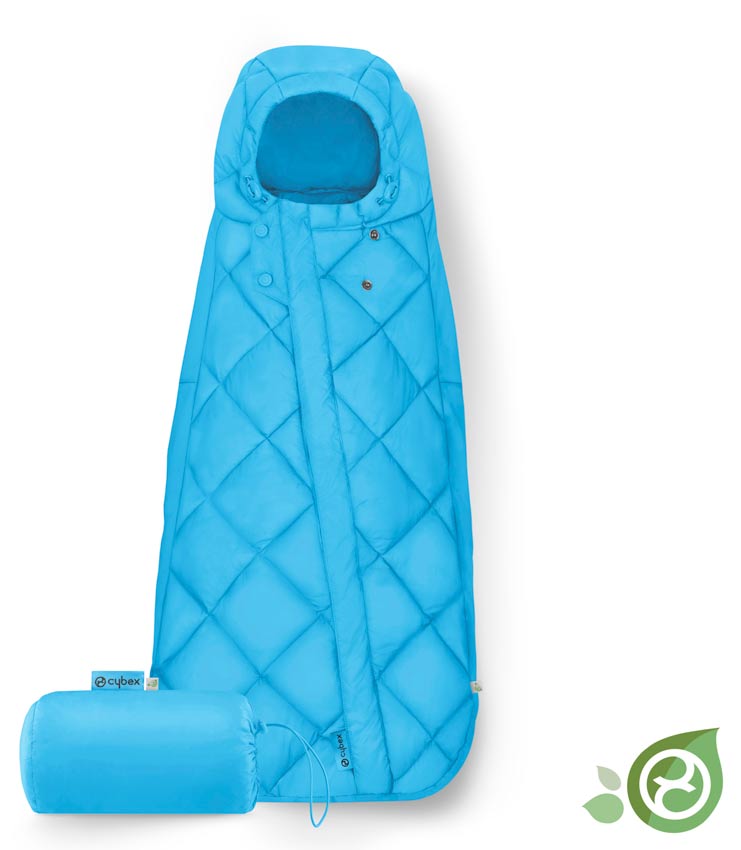 Cybex Fußsack Snogga 2 Mini für Babyschale Beach Blue