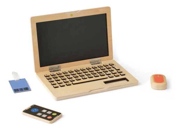 Kids Concept Holz Laptop Kids Hub