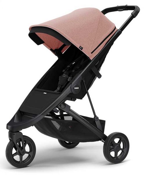 Thule Spring Buggy Schwarz - Misty rose