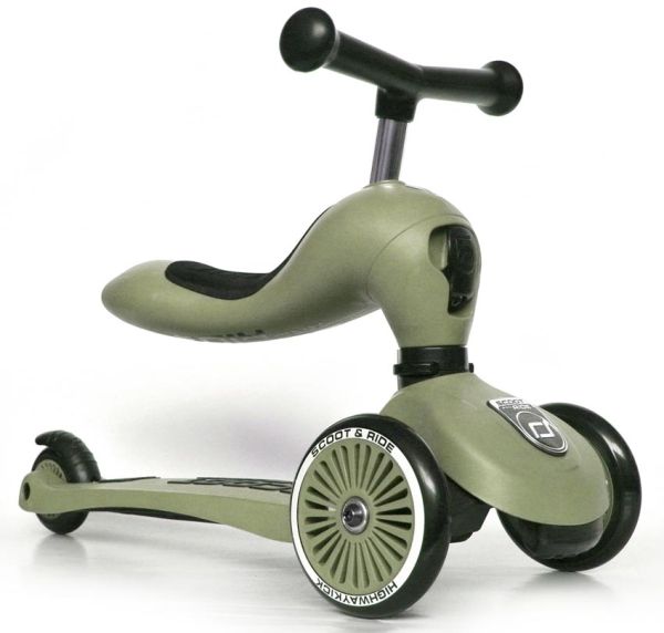 Scoot and Ride Highwaykick 1 Olive
