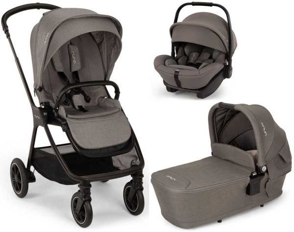 Nuna TRIV next pram set 3-in-1 with Nuna ARRA baby car seat