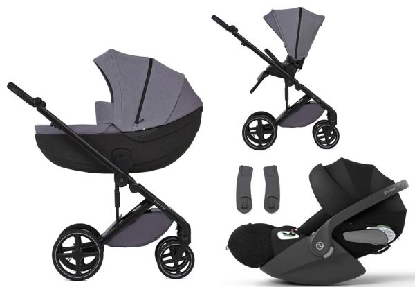 Anex MEV Kinderwagen 3-in-1 mit Cybex Cloud T i-Size Babyschale