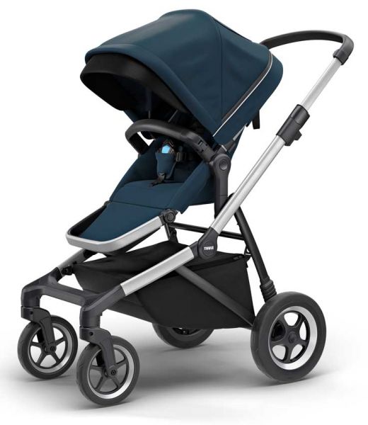 Thule Sleek Kinderwagen blau